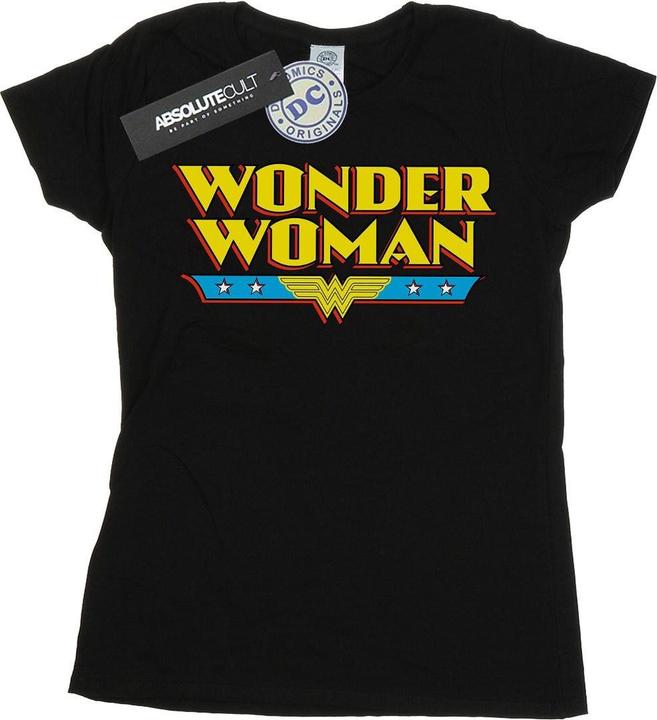 Wonder Woman Text Logo TShirt (L)