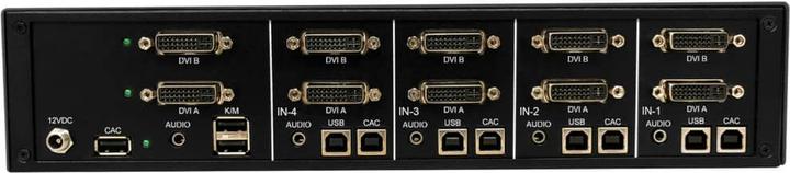 Produktbild Eaton TIPPLITE Secure NIAP KVM Switch Dual Monitor DVI 4-Port Audio CAC