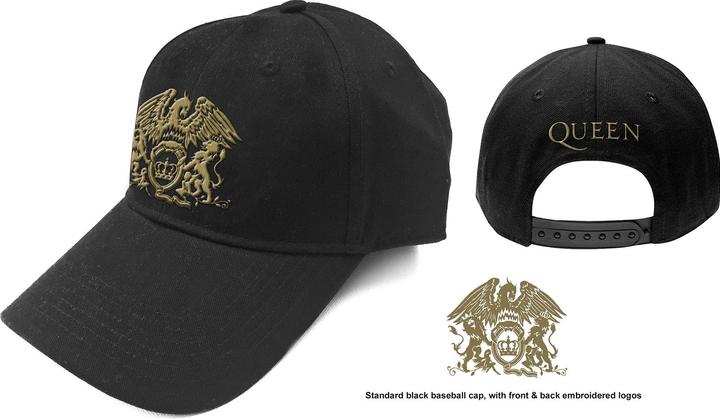 Actual product image Queen Gold Classic Crest Baseball Cap