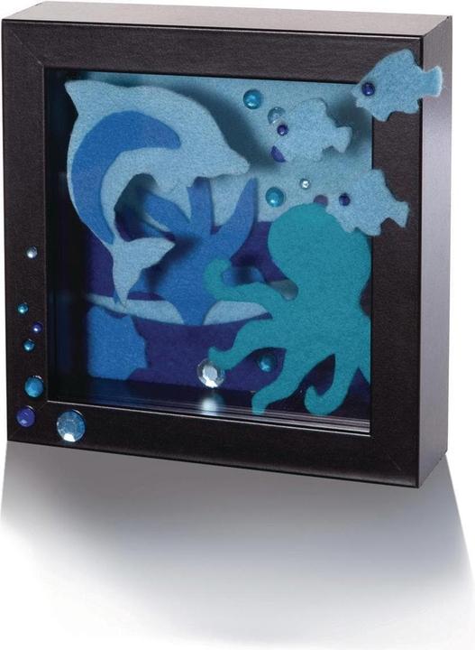 Produktbild Folia Bastelfilz Ton in Ton blau