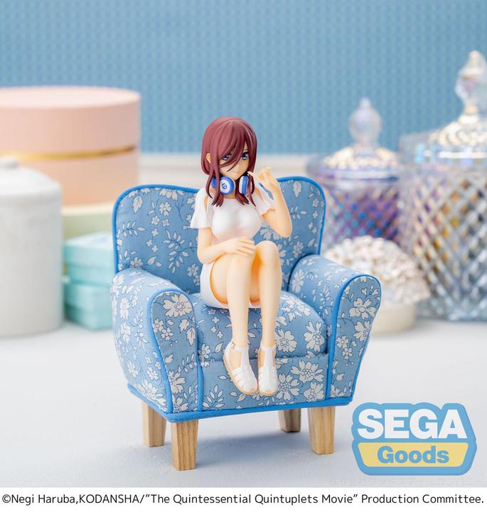 Produktbild Sega Goods QUINTESSENTIAL QUINTUPLETS - Miku Nakano - Figurine PM Perching 19cm