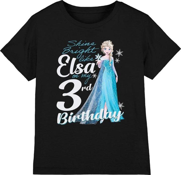 Disney Frozen Bright Like Elsa TShirt 3 Geburtstag