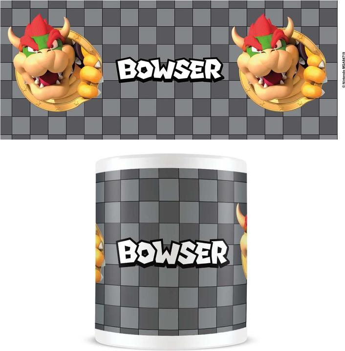 Image du produit Pyramid Mug Super Mario (Bowser 3D Port) - Blanc (1 x)
