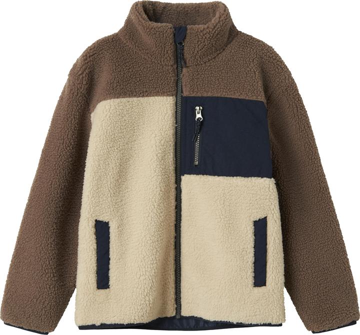 Actual product image Name it Colorblock Teddyjacke (128)