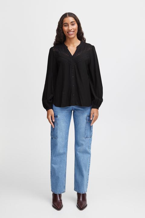 Actual product image B.young BYHABINE VNECK SHIRT 20814307 (44)