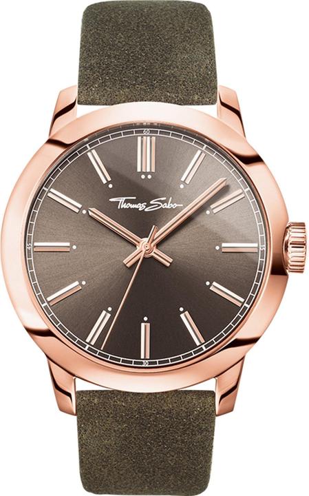 Thomas Sabo Herrenuhr Rebel (Analoguhr, 46 mm)