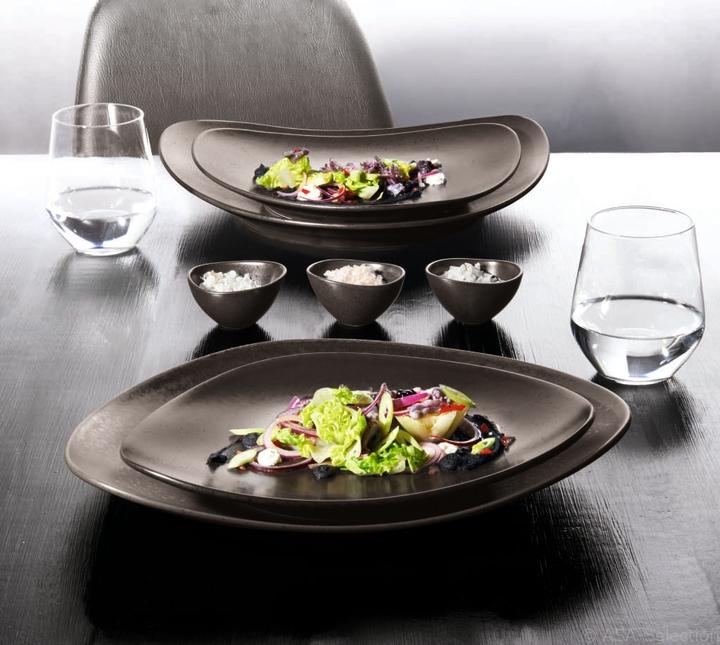 Image du produit ASA Selection Plat à olives plat ovale Cuba marone 1222422