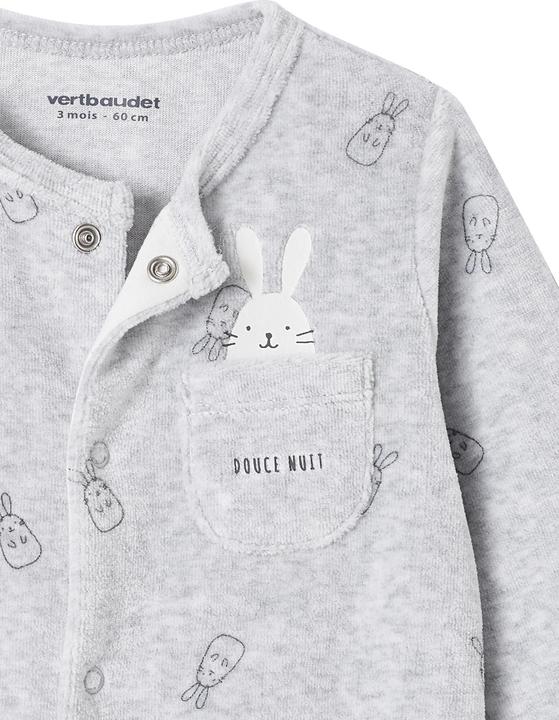 Produktbild Vertbaudet Baby Samtstrampler Oeko-Tex