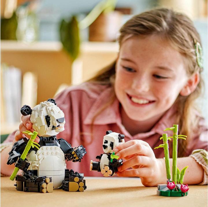 Immagine prodotto LEGO Wilde Tiere: Pandafamilie (31165, LEGO Creator 3-in-1)
