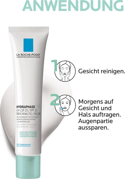 Actual product image La Roche Posay Hydraphase (40 ml, Day cream, SPF 25)