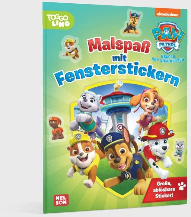 Actual product image PAW Patrol: Colouring fun with window stickers