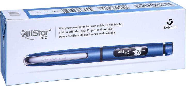 Actual product image Sanofi-Aventis Deutschland GmbH AllStar Pro blue injection device, 1 pc