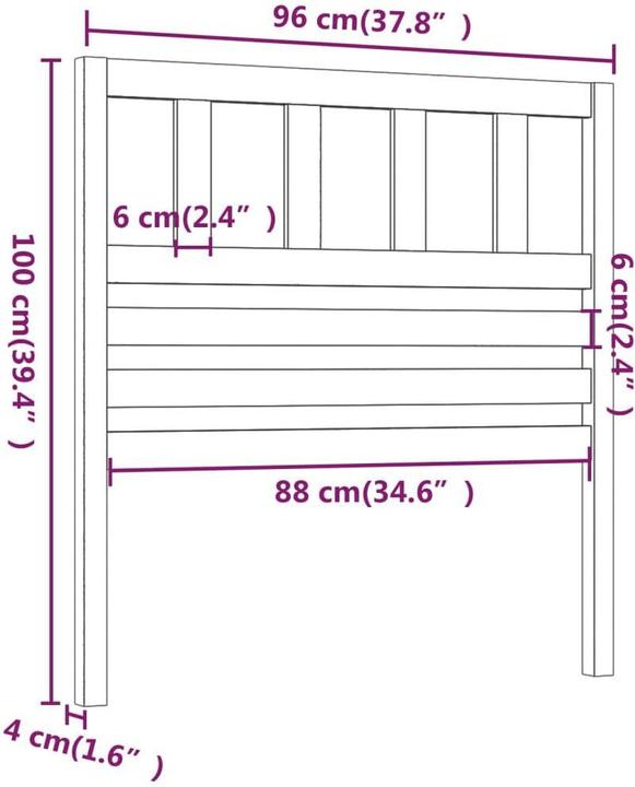 Image du produit VidaXL Kipper (96 x 4 x 100 cm)