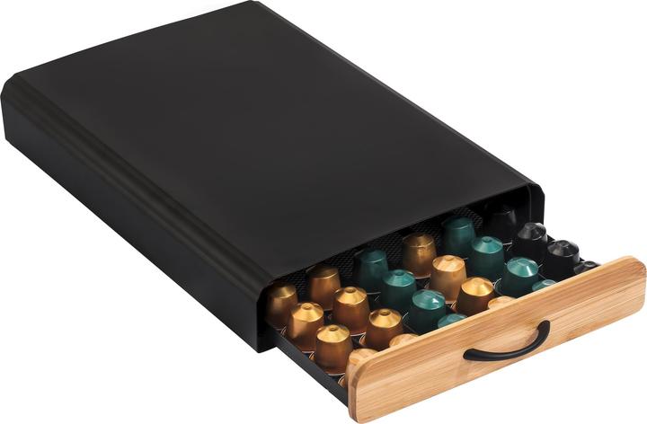 Produktbild Steinbach Kapselspender Nespresso schwarz 60kapseln Elie