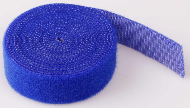 Produktbild Kuza Klettband blau Breite 20mm, 2 Meter nicht selbstklebend! (20 mm)