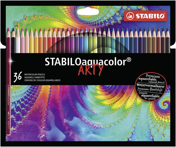 Produktbild STABILO Aquacolor 36er Arty (Sortiert, 36 x)