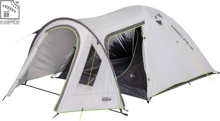 Produktbild High Peak Zelt Kira 3 10370, Hellgrau (Kuppelzelt, 3.80 kg, 3 Personen)