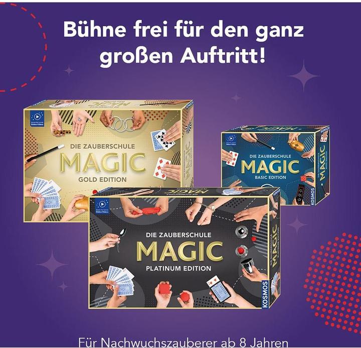 Actual product image Kosmos The Magic School Magic Platinum Edition