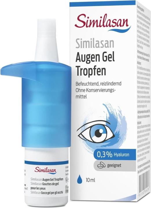 Immagine prodotto Similasan Gocce gel per gli occhi 0,3% di acido ialuronico (10 ml, 10 ml)