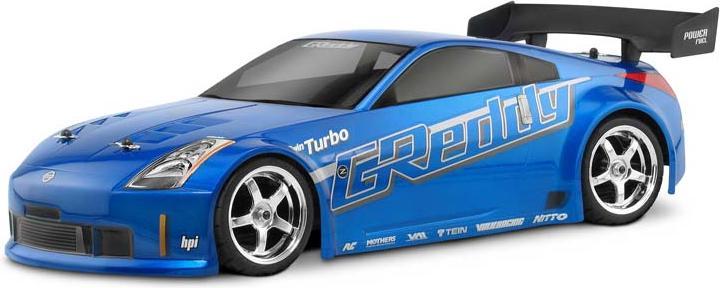 Produktbild HPI Karosserie Nissan 350z Greedy Twin Turbo (200mm)