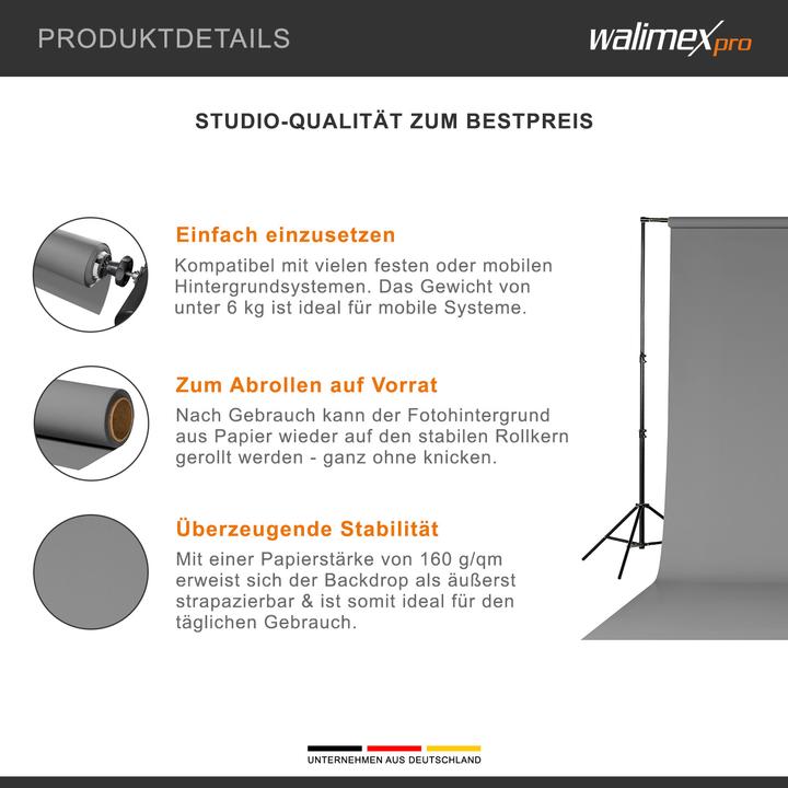 Produktbild Walimex Hintergrundkarton (135 cm, 135 cm)