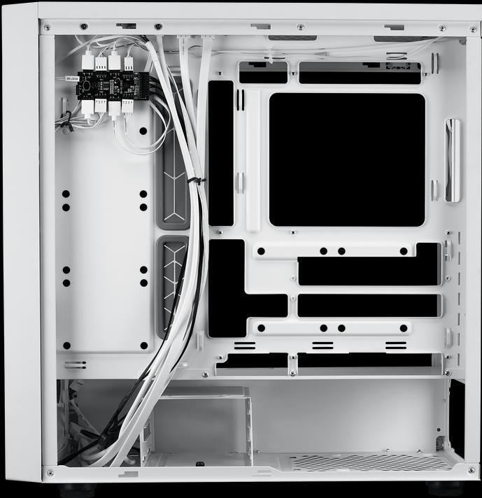 Produktbild Cooler Master MasterBox 600 White (mATX, ITX, ATX, E-ATX)