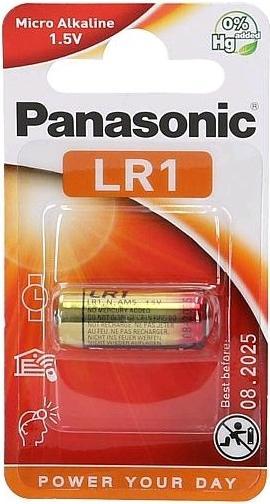 Actual product image Panasonic Micro Alkali LR1 (1 pcs., N, 900 mAh)
