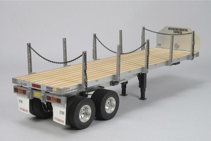 Actual product image Tamiya flatbed trailer 1/14 (Kit)