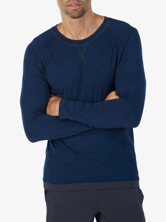 Produktbild Dagsmejan Pyjama Oberteil "Balance" nachtblau (XXL)