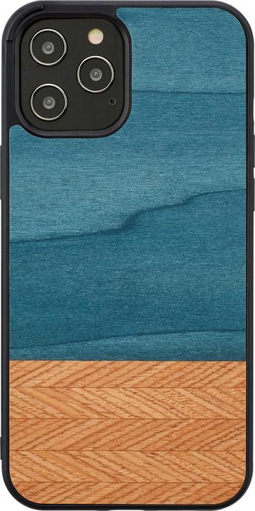 Produktbild Man.Wand &WOOD case for iPhone 12 Pro Max denim juodas (Apple iPhone 12 Pro Max)