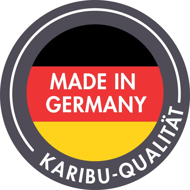 Produktbild Karibu Sandkasten Max mit Dach und Matschküche