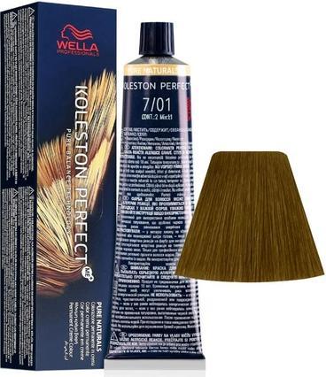 Actual product image Wella KOLESTON PERFECT ME+ PURE NATURALS 7/01 60 ml (01, 7)