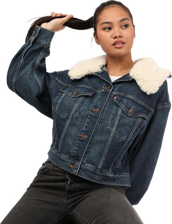 Actual product image Levis Womens/Ladies Baby Bubble Trucker Jacket (34 D)
