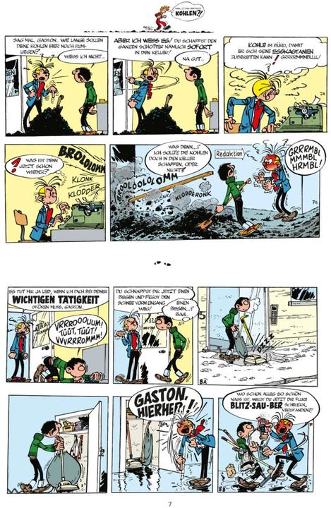 Produktbild Gaston Neuedition 1: Erste Katastrophen (Deutsch, André Franquin, 2019)