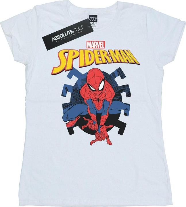 Produktbild SpiderMan Web Shooting Emblem Logo TShirt (XL)