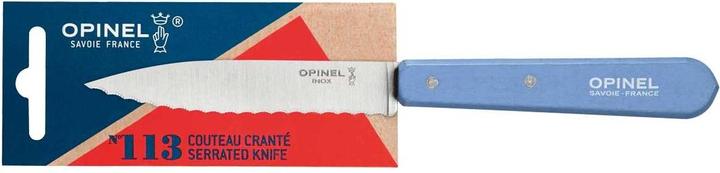 Produktbild Opinel 001922 Küchenmesser No. 113 Hellblauer Buchenholzgriff (9.40 cm)