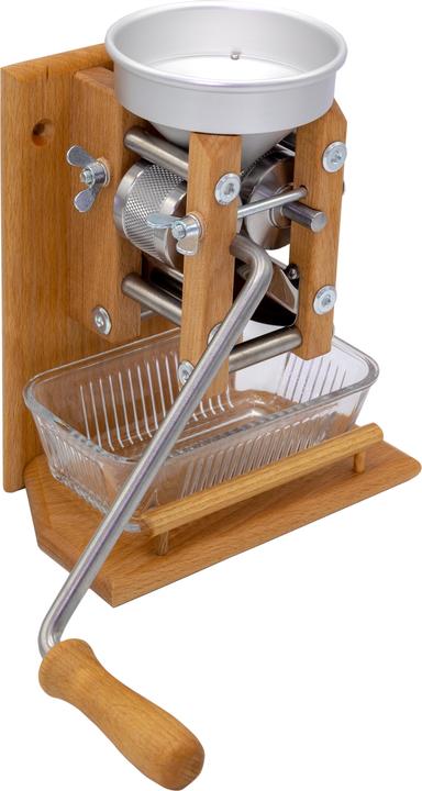 Actual product image Eschenfelder Grain crusher wall model with aluminium hopper