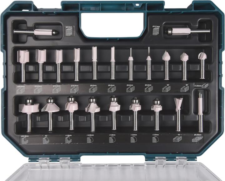 Actual product image Makita D-74778 (10 mm, 12 mm, 16 mm, 6.35 mm, 19 mm, 8 mm, 31.8 millimetres, 12.7 mm, 22.2 mm, 17.3 millimetres, 20 mm, 15 mm, 25.4 mm)