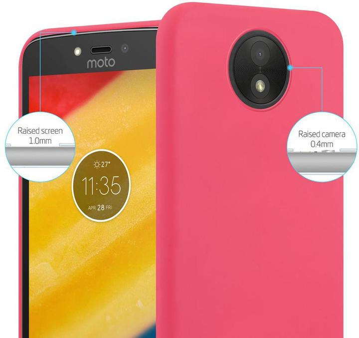 Actual product image Cadorabo TPU Candy Cover (Motorola Moto C Plus)