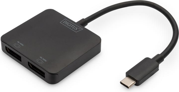 Immagine prodotto Digitus 2-Port-Video-Hub USB-C->2x Displayport (USB-C, 5.51 cm)