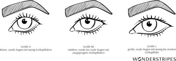 Actual product image Wonderstripes Beauty Tapes (Artificial eyelashes)