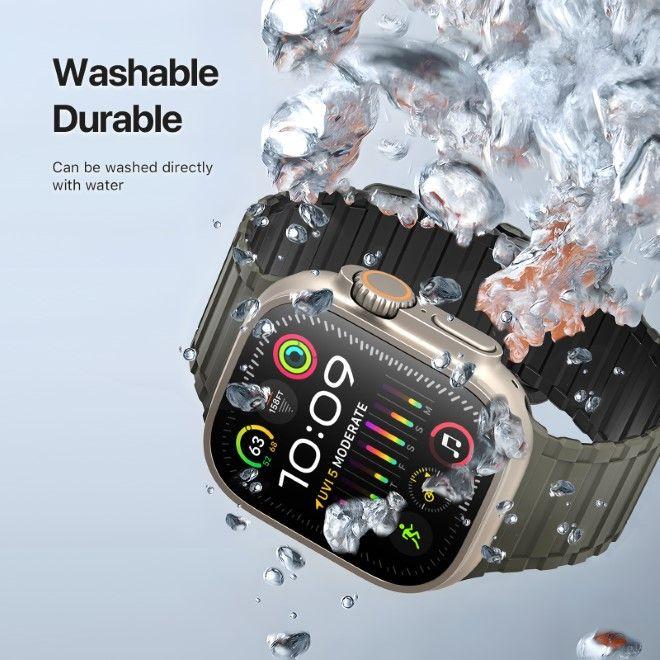 Actual product image Dux Ducis KJ bracelet (42 mm, 45 mm, 44 mm, 49 mm, Silicone)