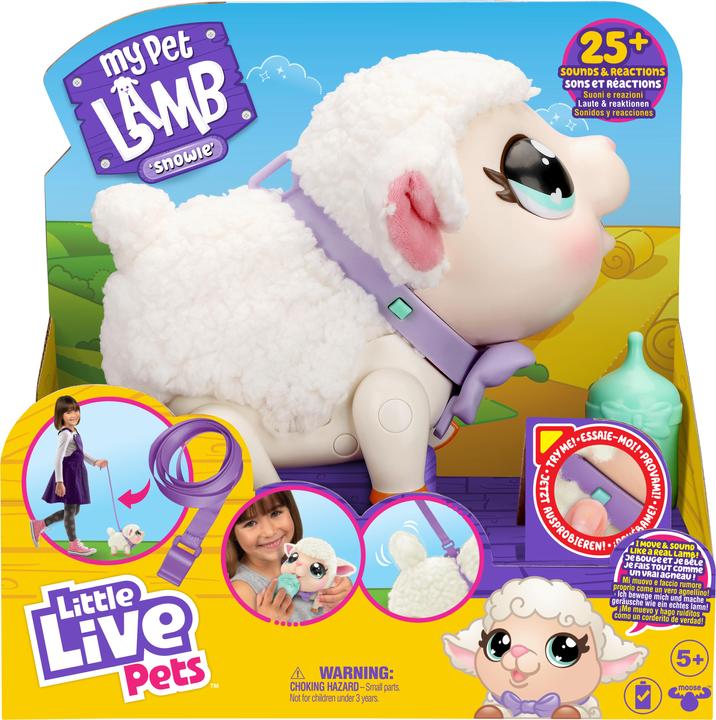 Actual product image Moose Little Live Pets Snowie