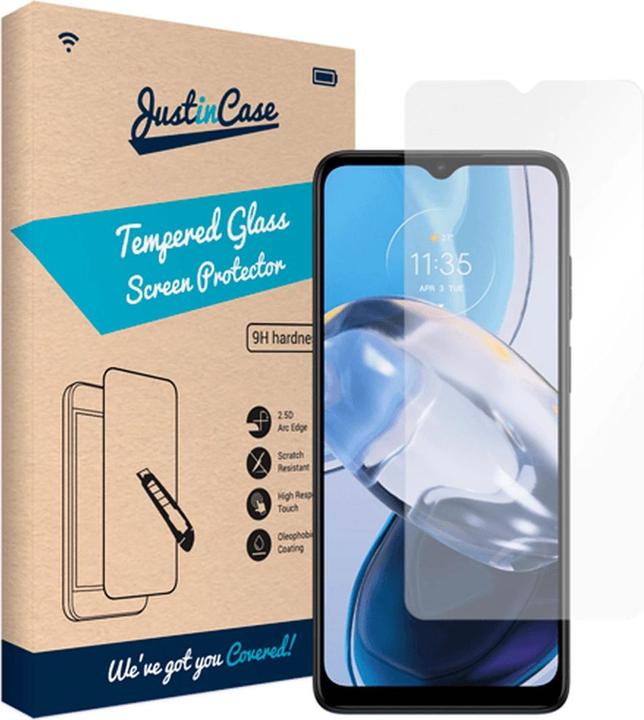 Produktbild Just in Case Gehärtetes Glas Clear Displayschutzfolie Motorola Moto E22/E22i (1 Stück, Motorola Moto E22, Motorola Moto E22i)