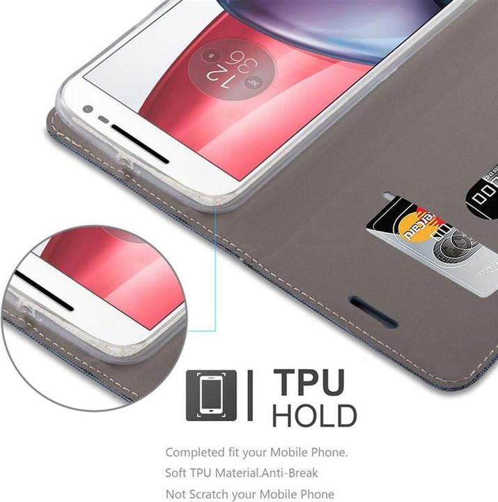 Immagine prodotto Cadorabo Copertina del libro Jeans Optics (Motorola Moto G4 Plus)