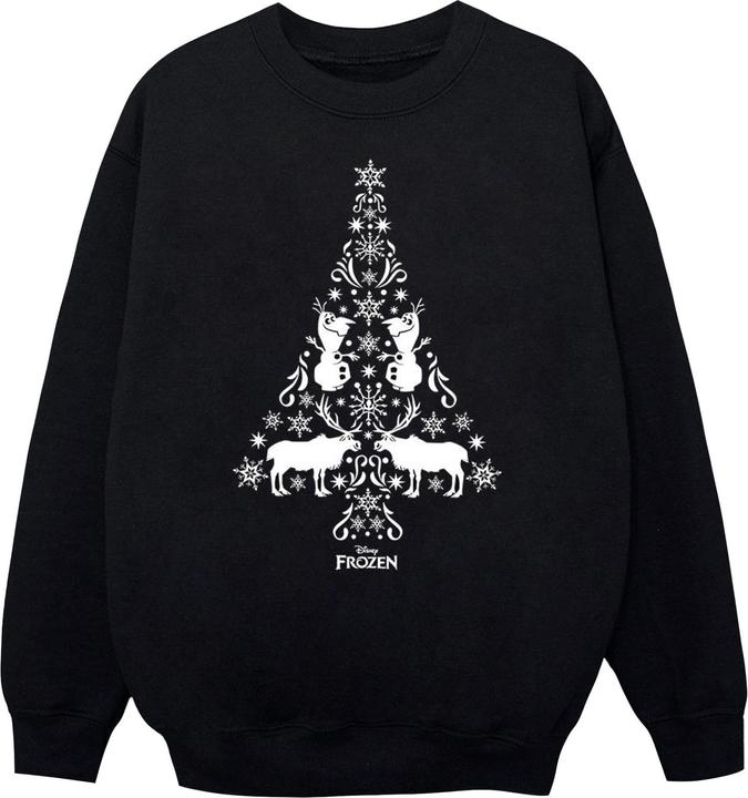 Actual product image Disney Boys Frozen Christmas Tree Sweatshirt (152, 158)