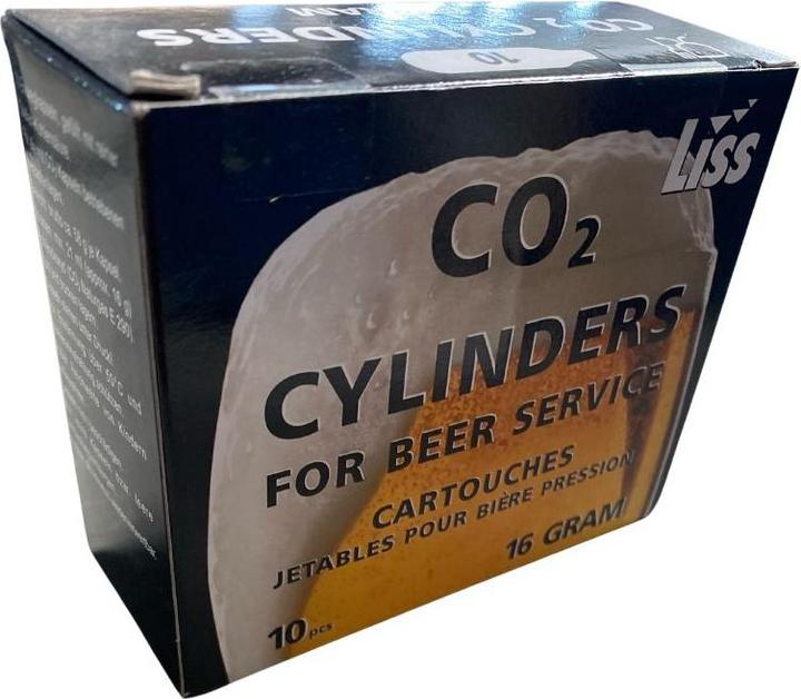 Produktbild Ich-zapfe CO2 Kapseln, Kohlensäurekapseln CO2, 16g, 10er Pack