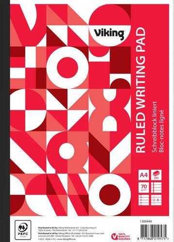 Office Depot Notepad A4 Lined (A4, Lined, Hardcover)
