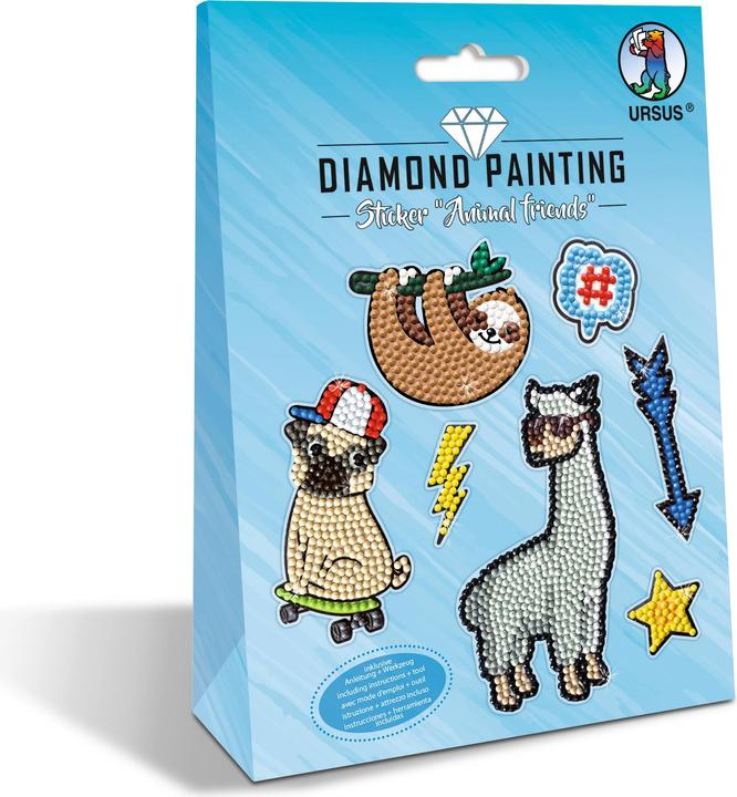 Produktbild Ursus Motivsticker Diamond Painting Animal