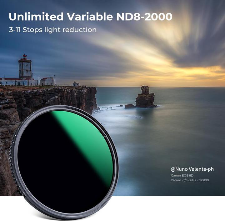 Actual product image K&F Concept Filter Slim 40.5 mm MV36 (40.50 mm, Neutral density filter)